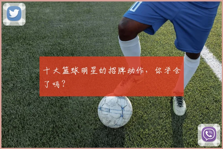 十大篮球明星的招牌动作,你学会了吗?