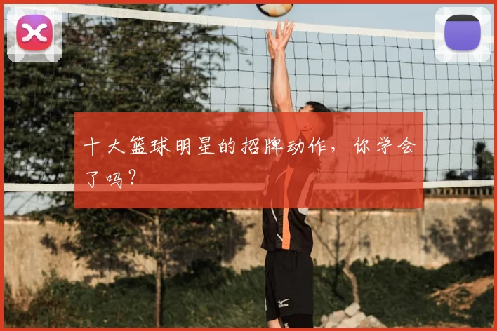 十大篮球明星的招牌动作,你学会了吗?