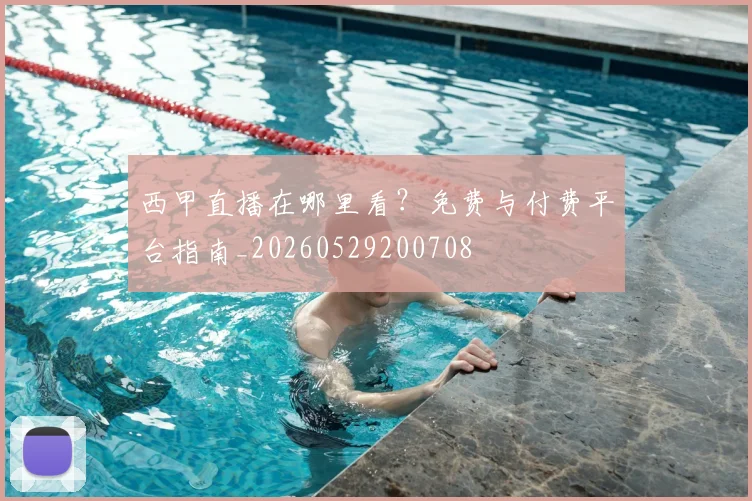 西甲直播在哪里看？免费与付费平台指南_20260529200708