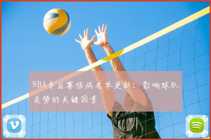 NBA季后赛伤病名单更新:影响球队走势的关键因素